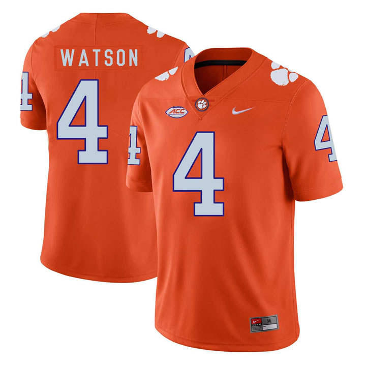 Clemson Tigers 4 Deshaun Watson Orange Nike College Football Jersey Dzhi,We sell and wholesale Clemson Tigers 4 Deshaun Watson Orange Nike College Football Jersey Dzhi on line form chian!
